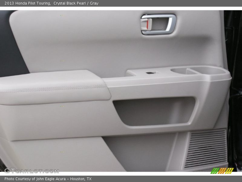Crystal Black Pearl / Gray 2013 Honda Pilot Touring