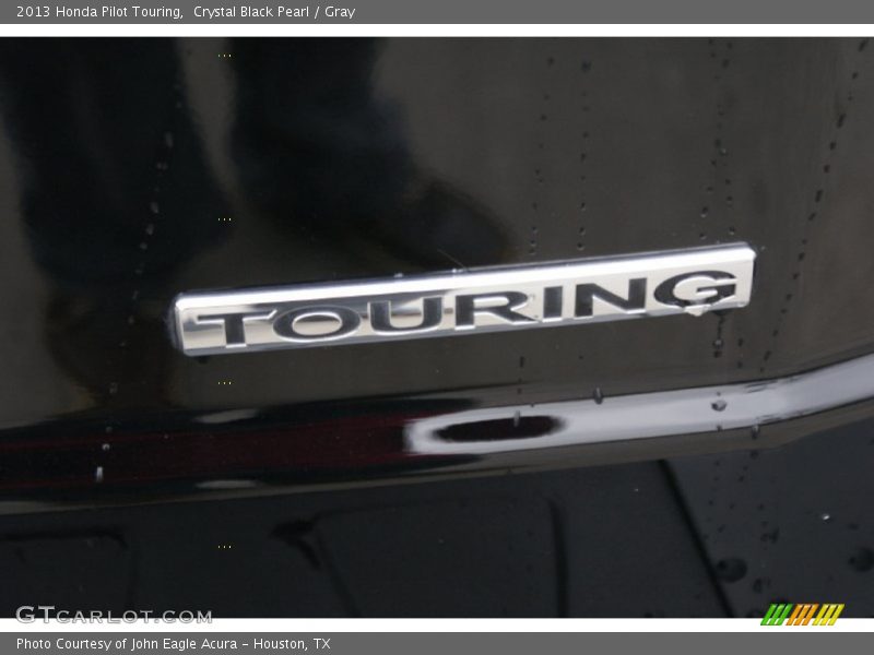 Crystal Black Pearl / Gray 2013 Honda Pilot Touring