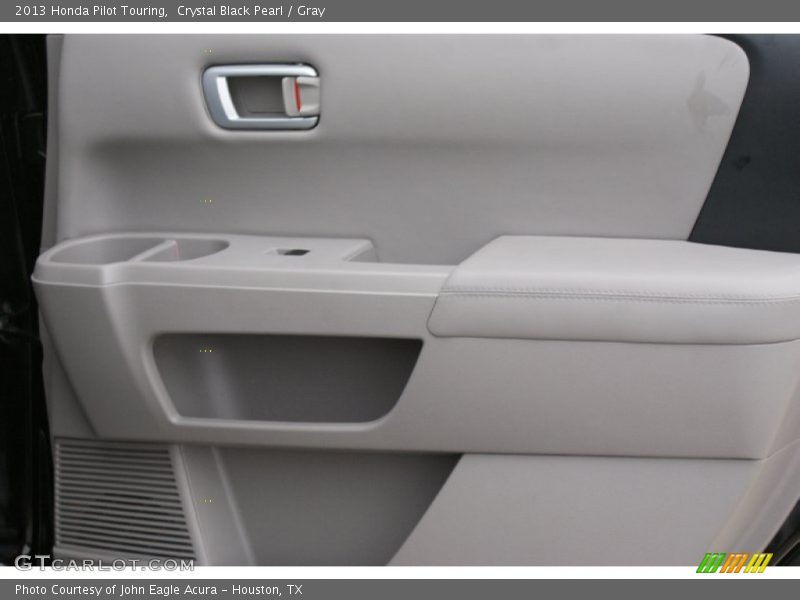 Crystal Black Pearl / Gray 2013 Honda Pilot Touring