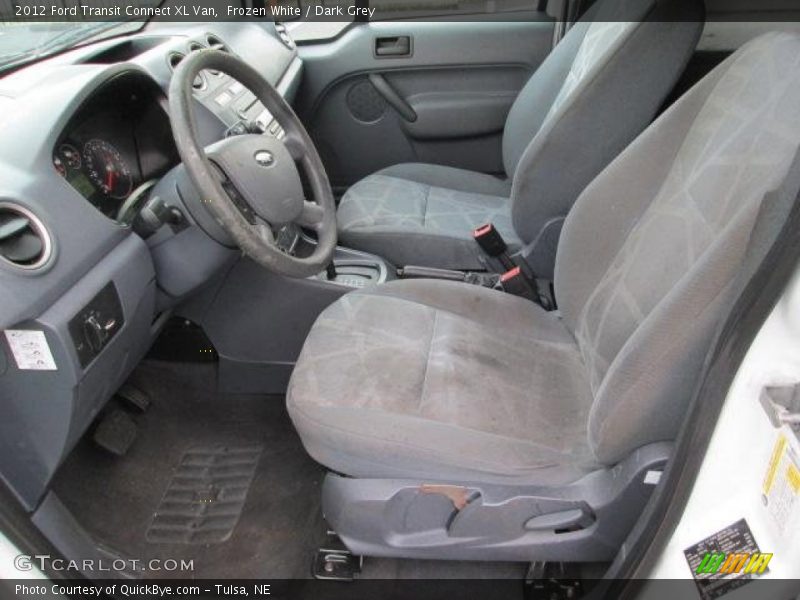Frozen White / Dark Grey 2012 Ford Transit Connect XL Van