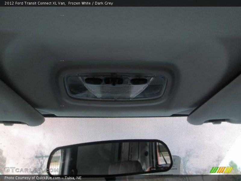 Frozen White / Dark Grey 2012 Ford Transit Connect XL Van