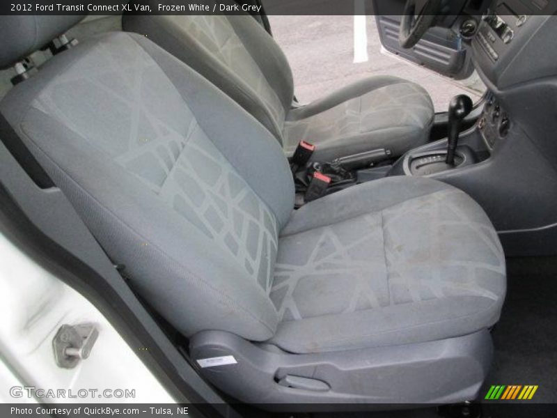 Frozen White / Dark Grey 2012 Ford Transit Connect XL Van