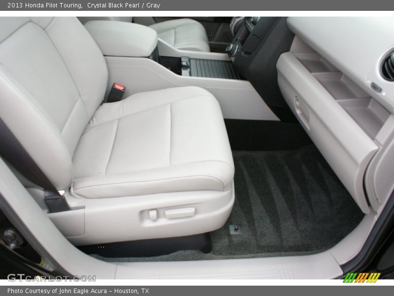 Crystal Black Pearl / Gray 2013 Honda Pilot Touring