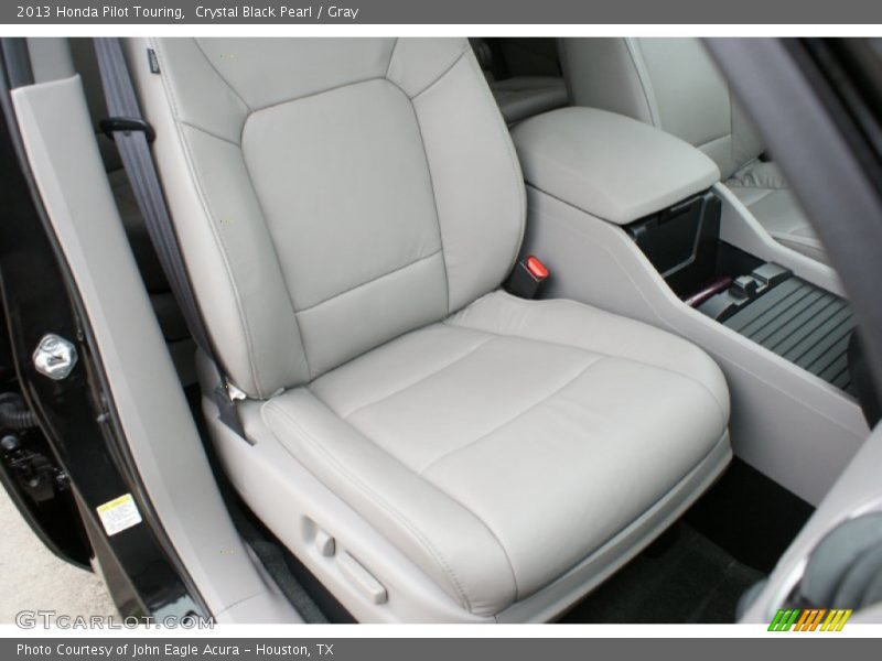 Crystal Black Pearl / Gray 2013 Honda Pilot Touring