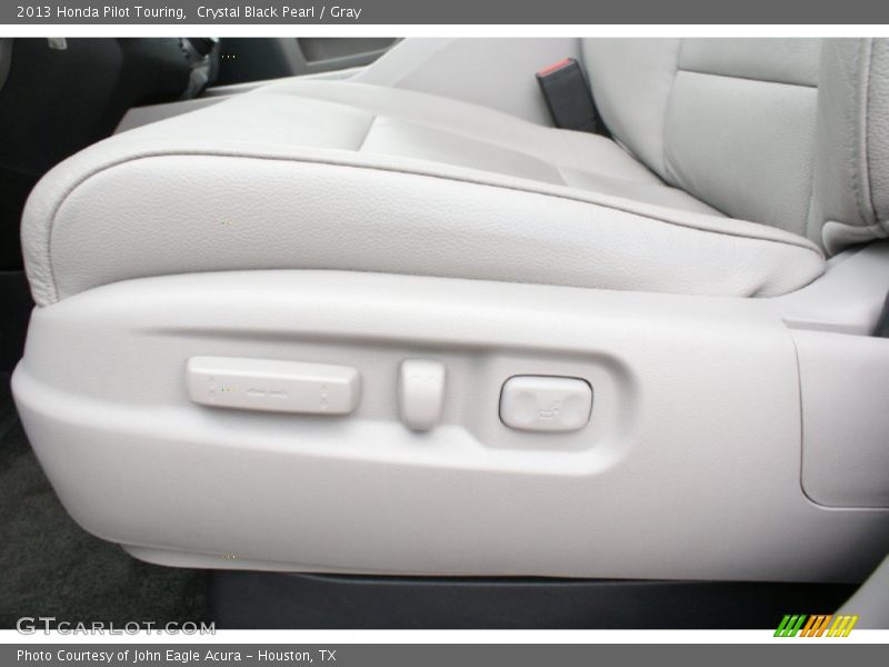 Crystal Black Pearl / Gray 2013 Honda Pilot Touring