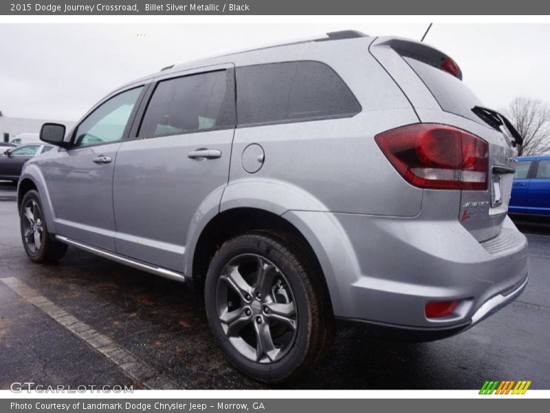 Billet Silver Metallic / Black 2015 Dodge Journey Crossroad