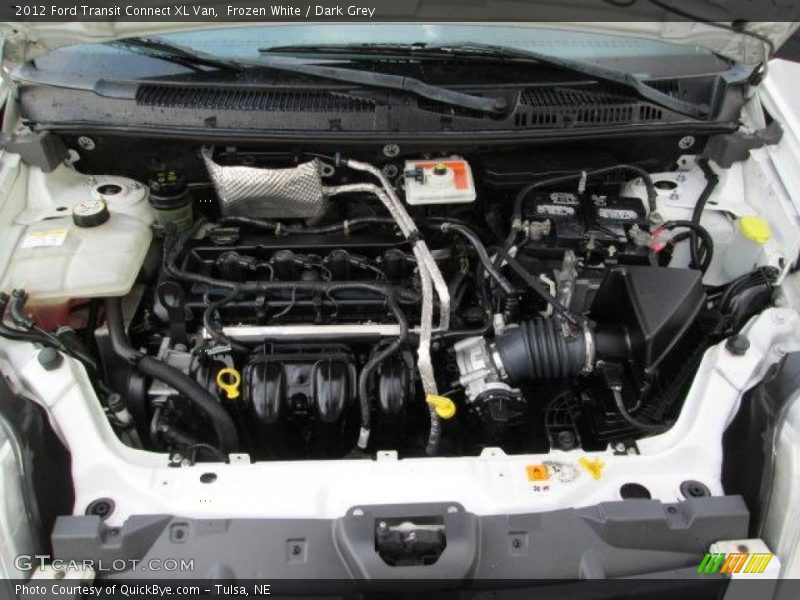 Frozen White / Dark Grey 2012 Ford Transit Connect XL Van