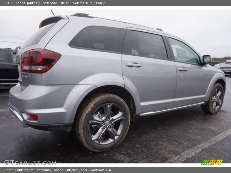 Billet Silver Metallic / Black 2015 Dodge Journey Crossroad