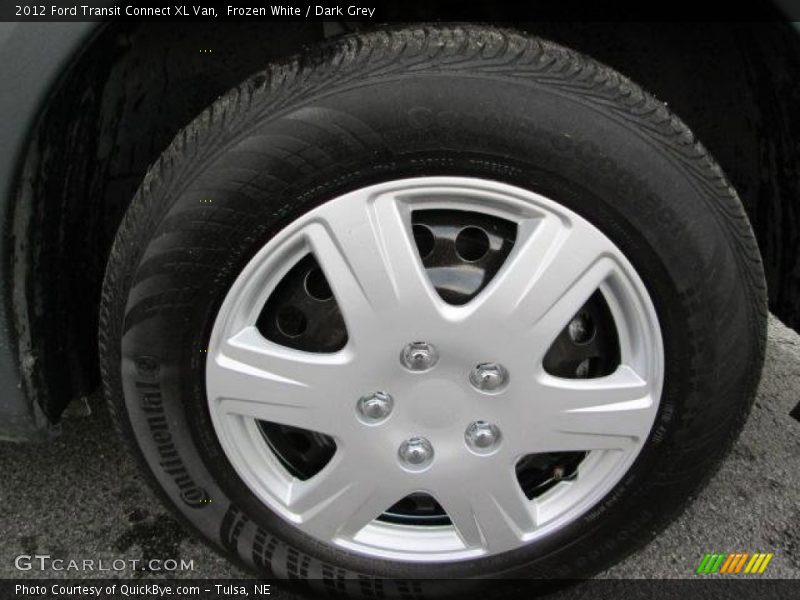 Frozen White / Dark Grey 2012 Ford Transit Connect XL Van