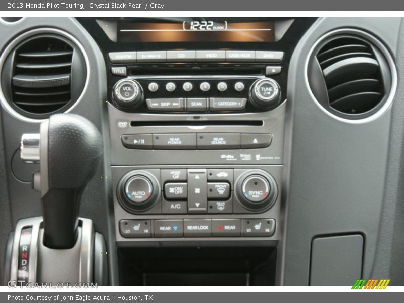 Crystal Black Pearl / Gray 2013 Honda Pilot Touring
