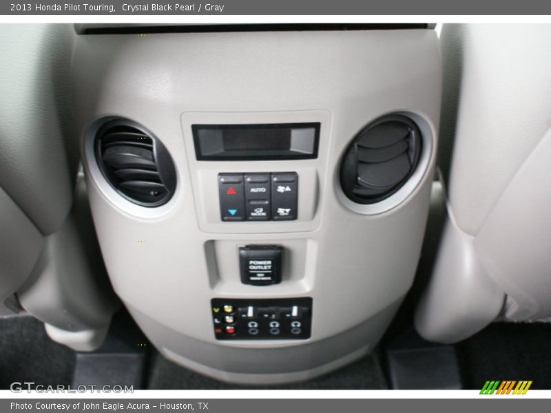 Crystal Black Pearl / Gray 2013 Honda Pilot Touring