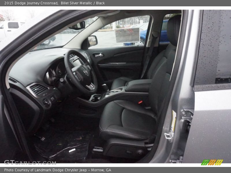 Billet Silver Metallic / Black 2015 Dodge Journey Crossroad