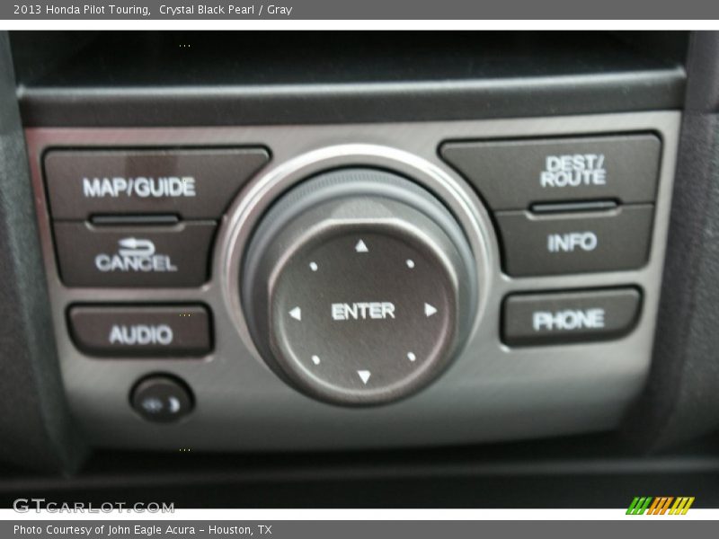Crystal Black Pearl / Gray 2013 Honda Pilot Touring