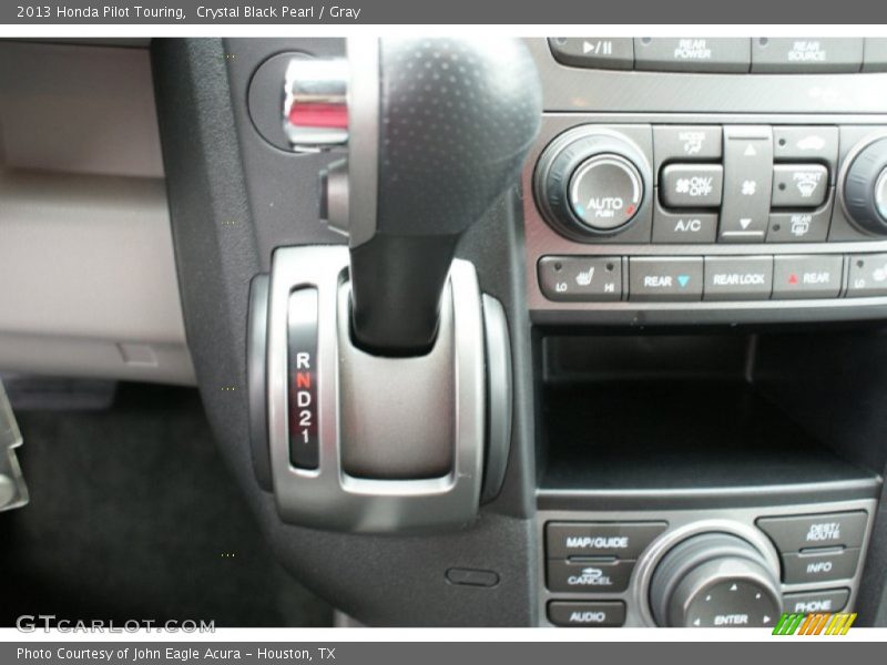 Crystal Black Pearl / Gray 2013 Honda Pilot Touring