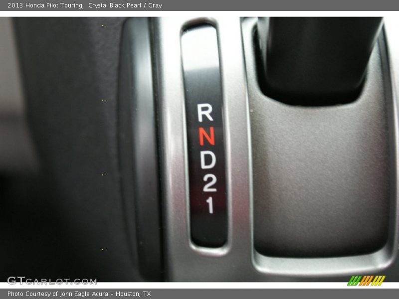 Crystal Black Pearl / Gray 2013 Honda Pilot Touring