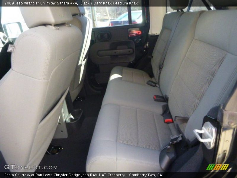 Black / Dark Khaki/Medium Khaki 2009 Jeep Wrangler Unlimited Sahara 4x4