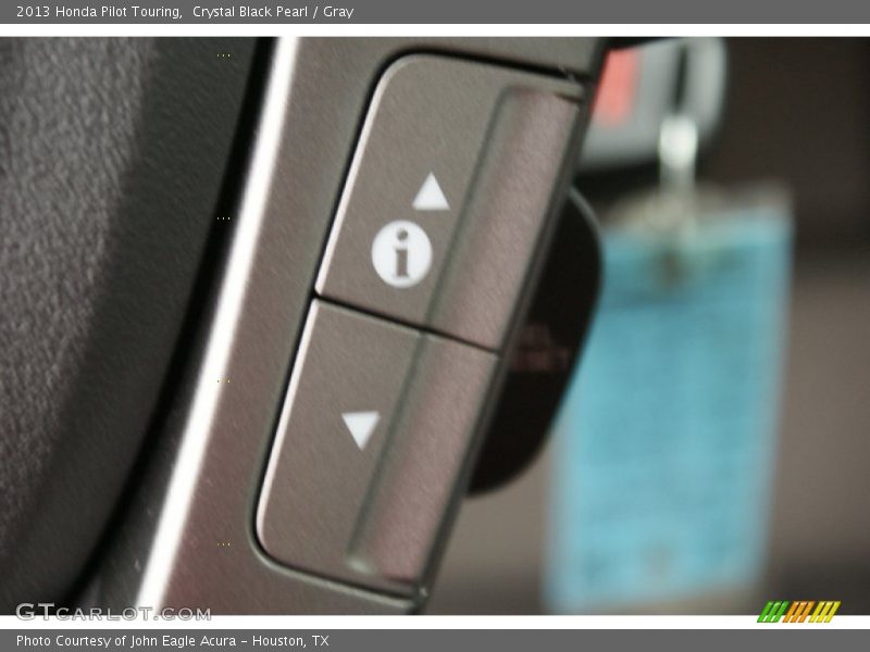 Crystal Black Pearl / Gray 2013 Honda Pilot Touring