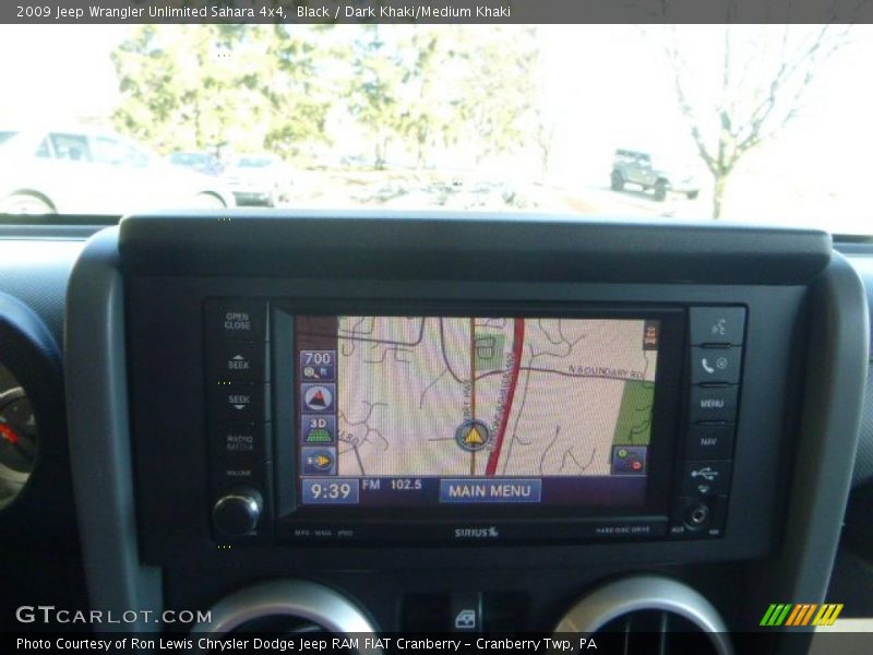 Black / Dark Khaki/Medium Khaki 2009 Jeep Wrangler Unlimited Sahara 4x4