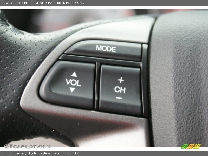 Crystal Black Pearl / Gray 2013 Honda Pilot Touring