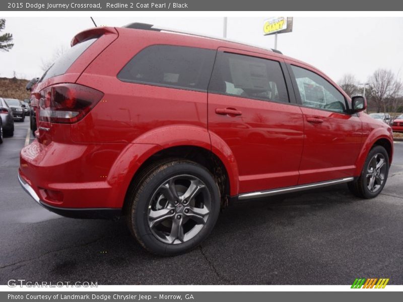 Redline 2 Coat Pearl / Black 2015 Dodge Journey Crossroad