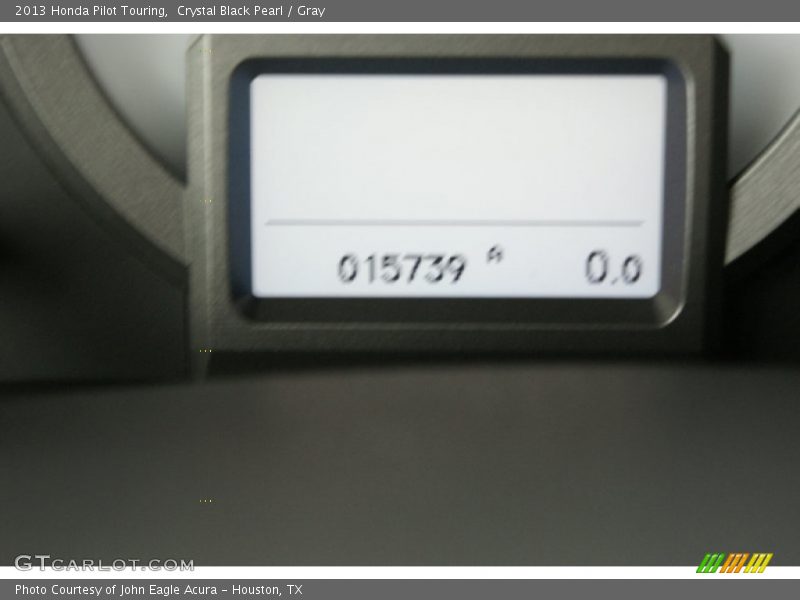 Crystal Black Pearl / Gray 2013 Honda Pilot Touring