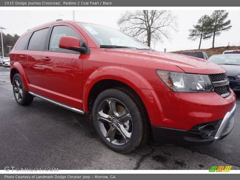 Redline 2 Coat Pearl / Black 2015 Dodge Journey Crossroad