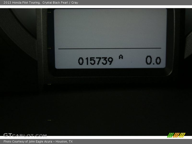 Crystal Black Pearl / Gray 2013 Honda Pilot Touring