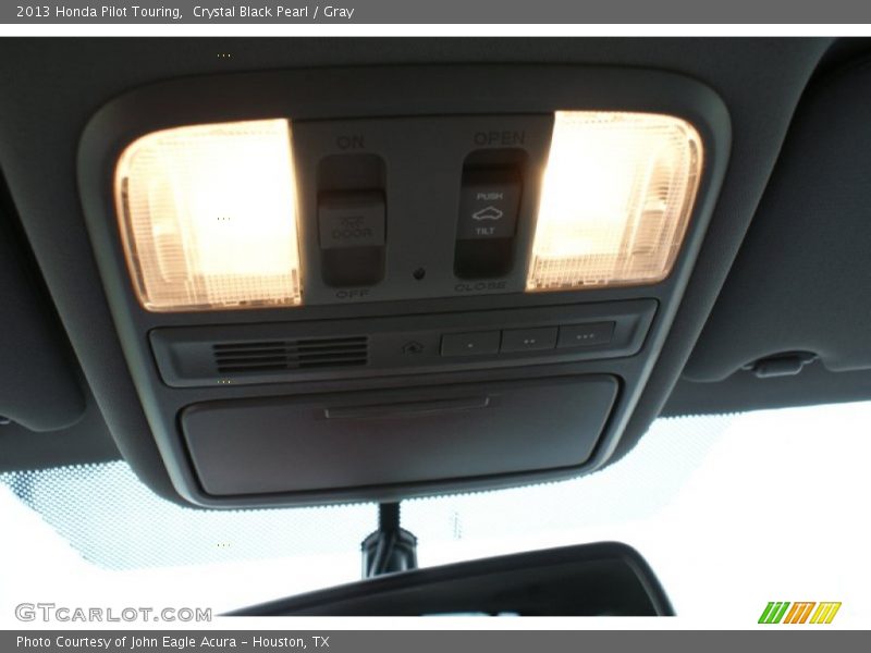 Crystal Black Pearl / Gray 2013 Honda Pilot Touring