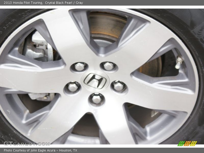 Crystal Black Pearl / Gray 2013 Honda Pilot Touring