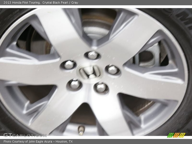 Crystal Black Pearl / Gray 2013 Honda Pilot Touring