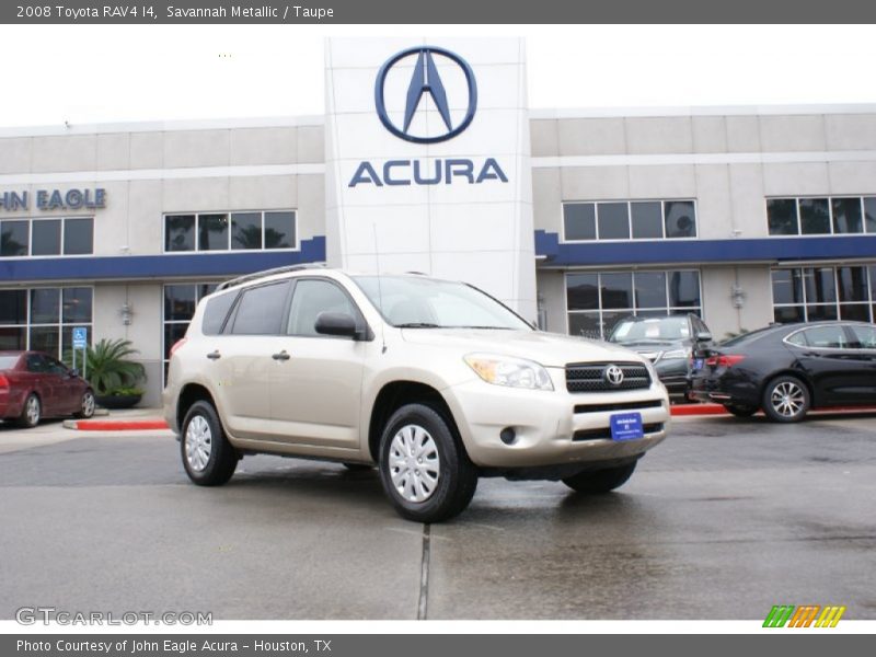 Savannah Metallic / Taupe 2008 Toyota RAV4 I4