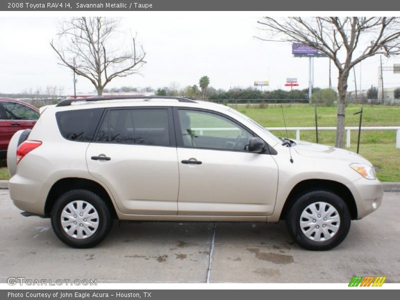 Savannah Metallic / Taupe 2008 Toyota RAV4 I4