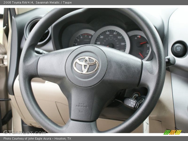 Savannah Metallic / Taupe 2008 Toyota RAV4 I4