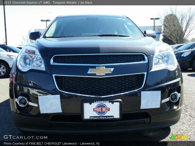 Tungsten Metallic / Jet Black 2015 Chevrolet Equinox LT AWD