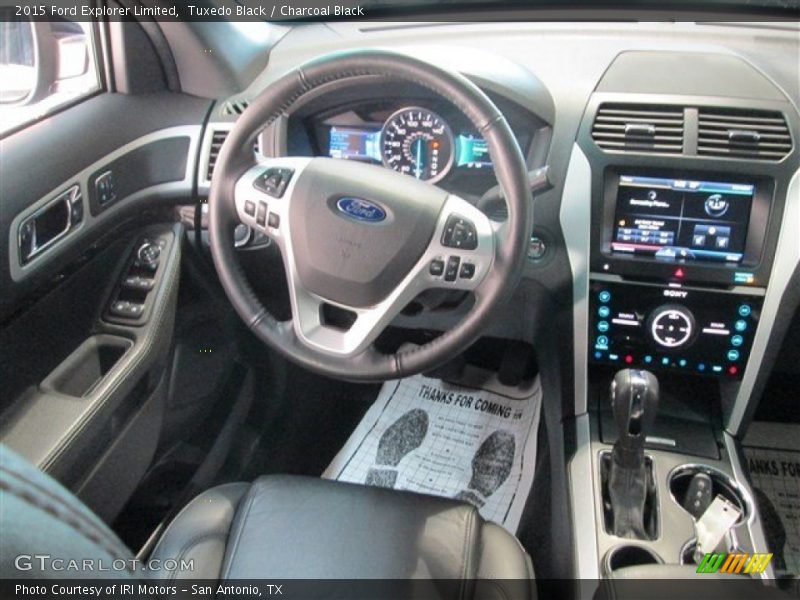 Tuxedo Black / Charcoal Black 2015 Ford Explorer Limited