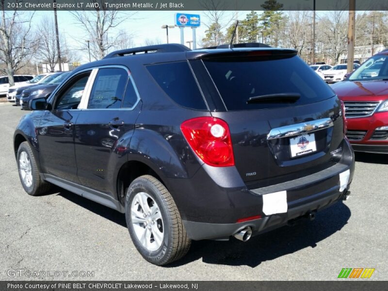Tungsten Metallic / Jet Black 2015 Chevrolet Equinox LT AWD