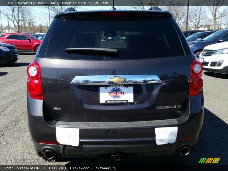 Tungsten Metallic / Jet Black 2015 Chevrolet Equinox LT AWD