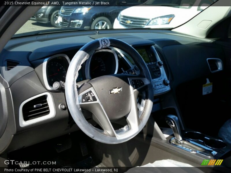 Tungsten Metallic / Jet Black 2015 Chevrolet Equinox LT AWD