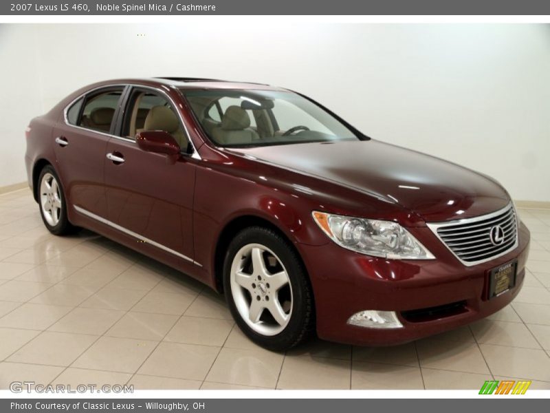 Noble Spinel Mica / Cashmere 2007 Lexus LS 460