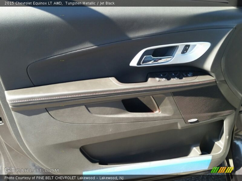 Tungsten Metallic / Jet Black 2015 Chevrolet Equinox LT AWD
