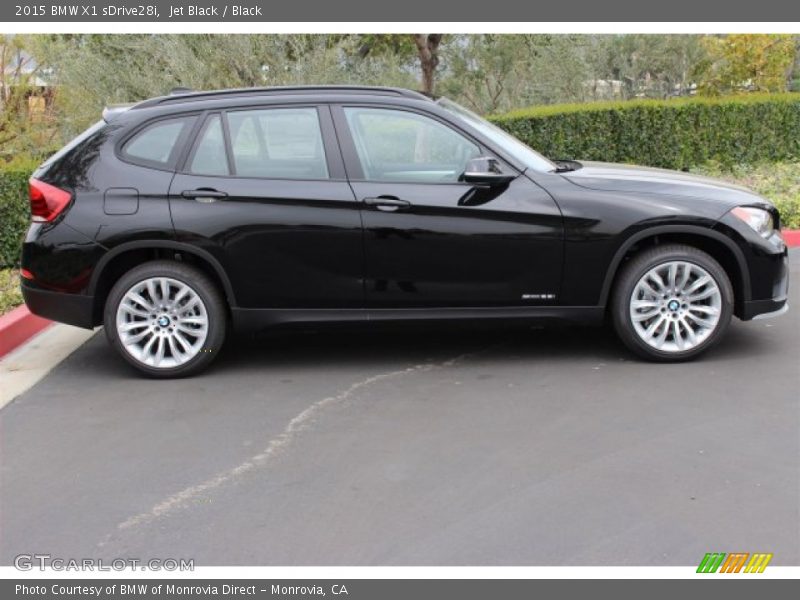 Jet Black / Black 2015 BMW X1 sDrive28i