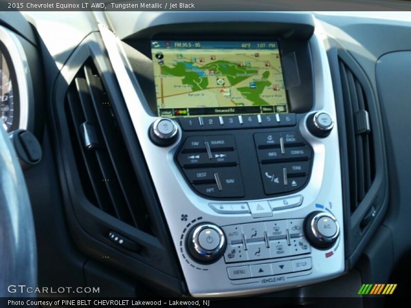Tungsten Metallic / Jet Black 2015 Chevrolet Equinox LT AWD