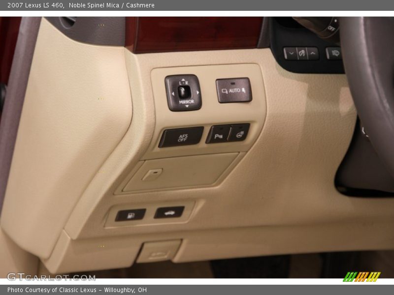 Controls of 2007 LS 460