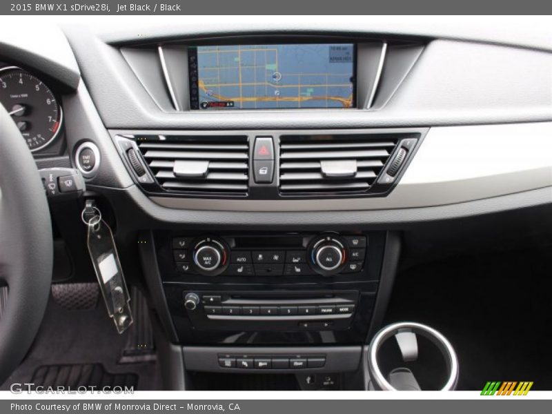 Jet Black / Black 2015 BMW X1 sDrive28i
