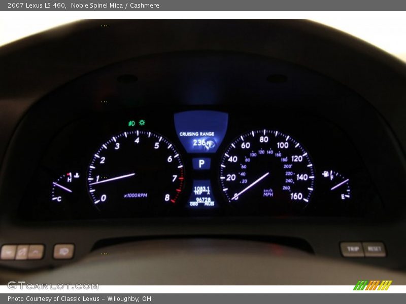  2007 LS 460 460 Gauges