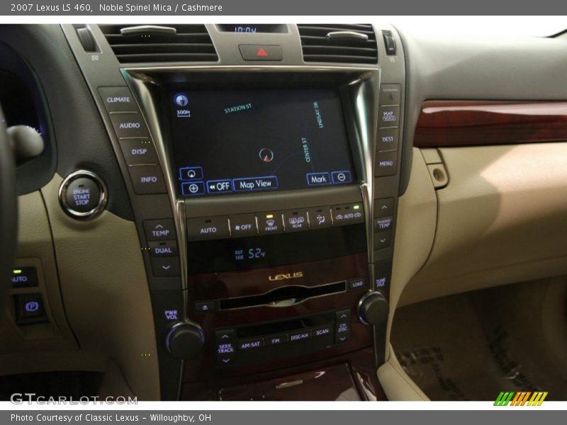 Controls of 2007 LS 460