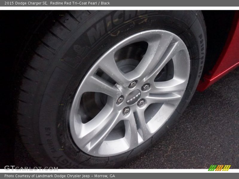 Redline Red Tri-Coat Pearl / Black 2015 Dodge Charger SE