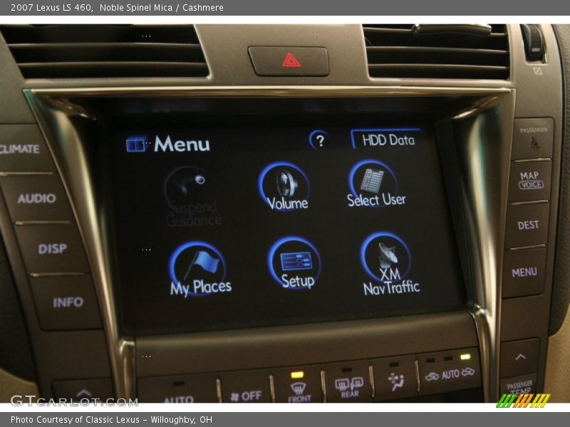 Noble Spinel Mica / Cashmere 2007 Lexus LS 460