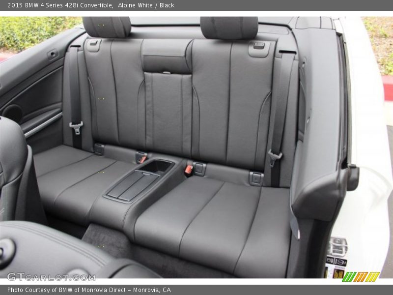 Alpine White / Black 2015 BMW 4 Series 428i Convertible