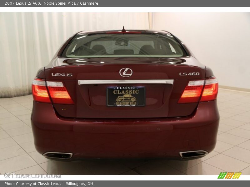 Noble Spinel Mica / Cashmere 2007 Lexus LS 460